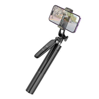 Hoco Premium Bluetooth Selfie Stick With 1.57m Tripod Stand (K19) techplus