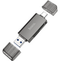 Hoco USB 3.0 Memory Card Reader USB-A USB-C Dual Plug (HB39) techplus