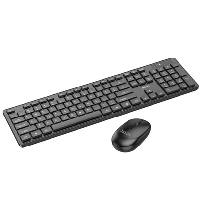 Hoco Wireless Keyboard Mouse Combo With USB Receiver (GM17) techplus