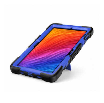 Samsung Galaxy Tab S8 Rugged Shockproof Case with Kickstand (Blue)