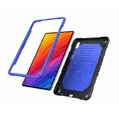 Samsung Galaxy Tab S10 Lite Rugged Shockproof Case with Kickstand (Blue)
