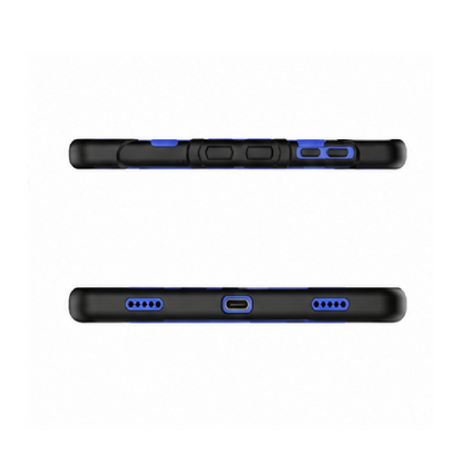 Samsung Galaxy Tab S8 Rugged Shockproof Case with Kickstand (Blue)