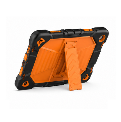 Samsung Galaxy Tab A11 Rugged Shockproof Case with Kickstand (Orange)