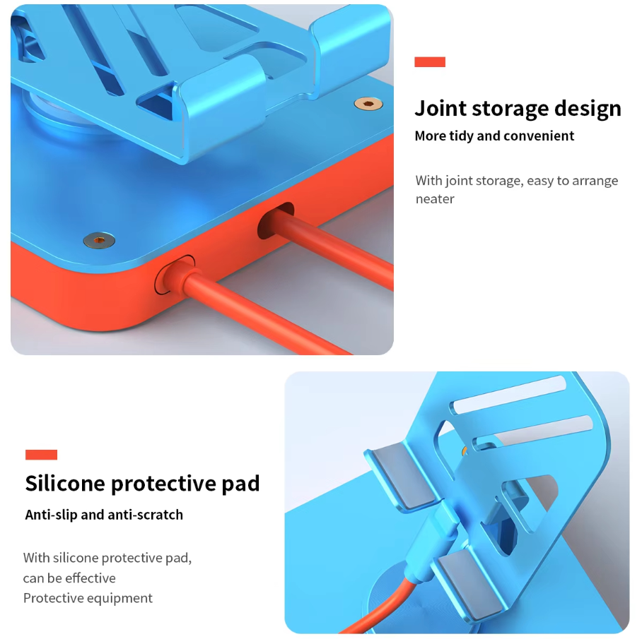Adjustable 3-in-1 Nintendo Switch Stand USB-C Hub with 4K HDMI & 100W PD Charging