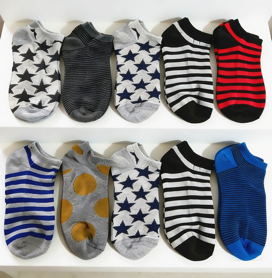 12 Pairs Men's Sport Socks Cushioned Socks Ankle Socks
