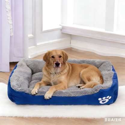 Colourful Calming Dog Bed Warming Washable XXL 95cm
