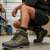 Steel Cap Safety Work Boots Industrial Puncture-Resistant Waterproof Shoes