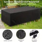210D Oxford Waterproof Garden Table Cover – UV & Windproof (different sizes available) Habicare