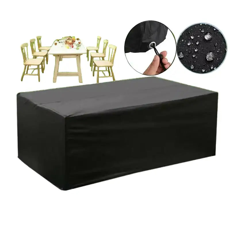210D Oxford Waterproof Garden Table Cover – UV & Windproof (different sizes available) Habicare
