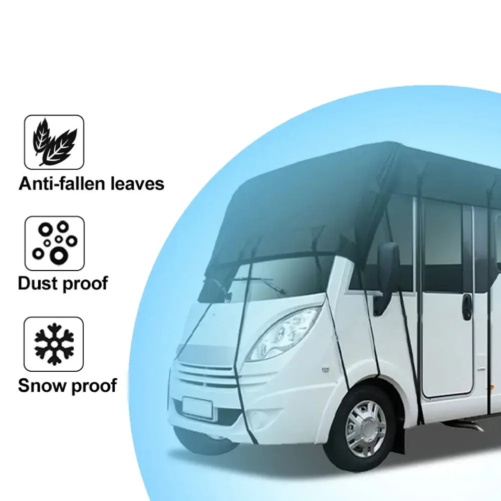 210D Waterproof RV Roof Cover Tarpaulin Sunshade (different sizes available) Habicare