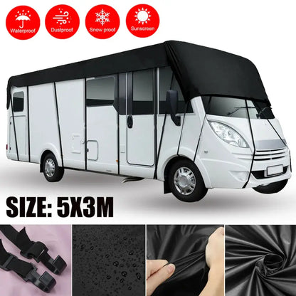210D Waterproof RV Roof Cover Tarpaulin Sunshade (different sizes available) Habicare