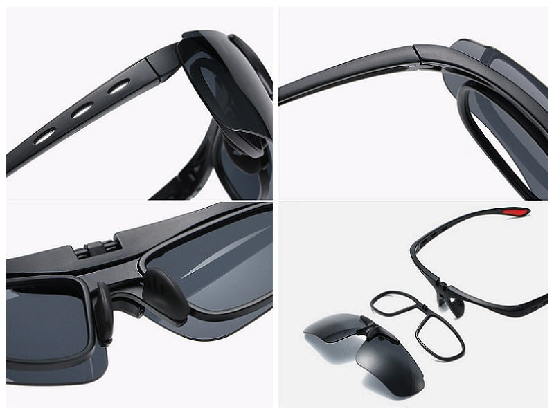 Polarized Sunglasses Change Colour Lens Set dealonline.co.nz