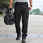 Men's Tactical Pants Water Resistant Flex Ripstop Cargo Pants - Black dealonline.co.nz