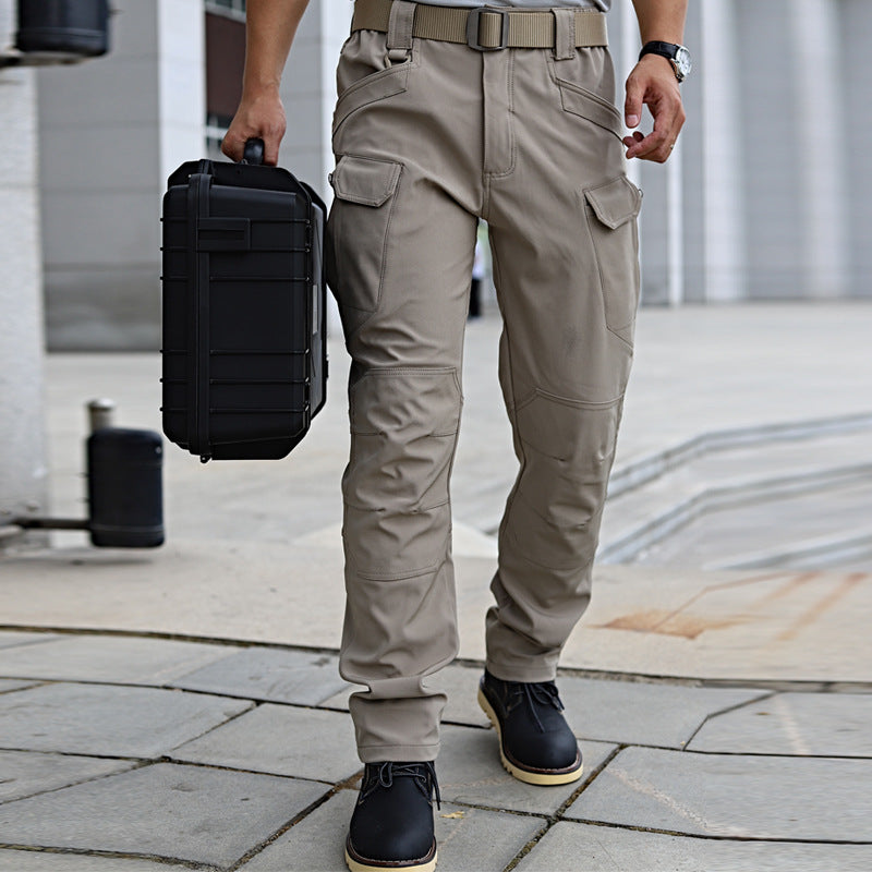 Men's Tactical Pants Water Resistant Flex Ripstop Cargo Pants dealonline.co.nz