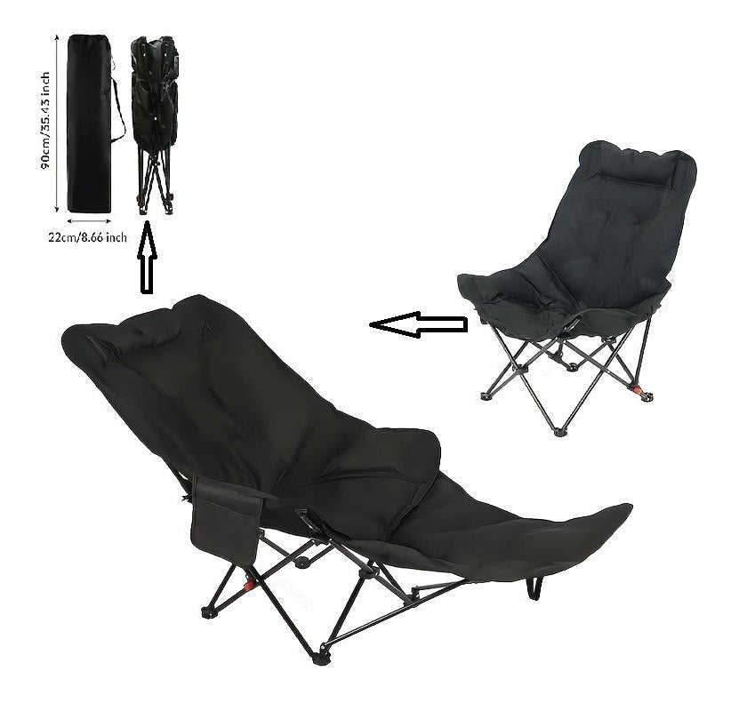 Adjustable Moon Lounge Chair – Folding Reclining Chair ECOTREK