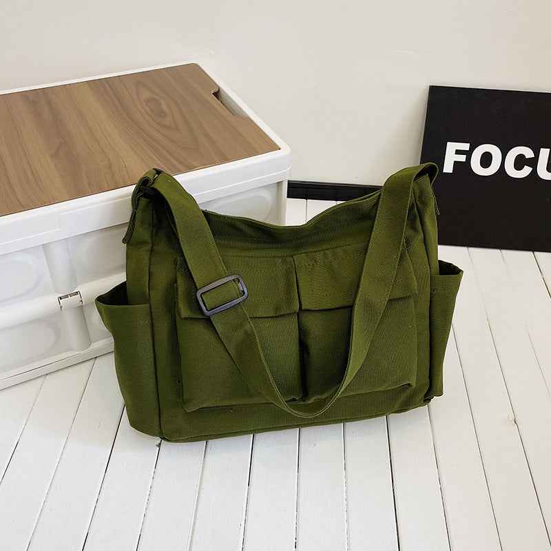 Canvas Messenger Bag
