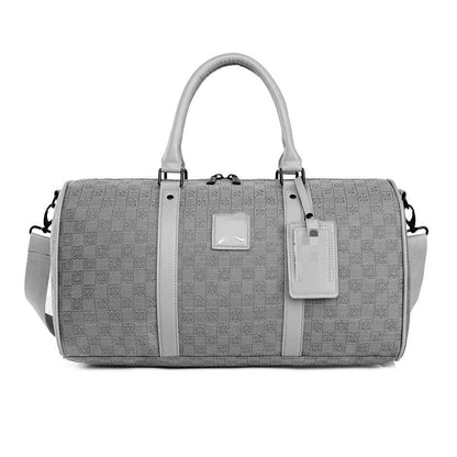 Chessboard diagonal crossbody bag