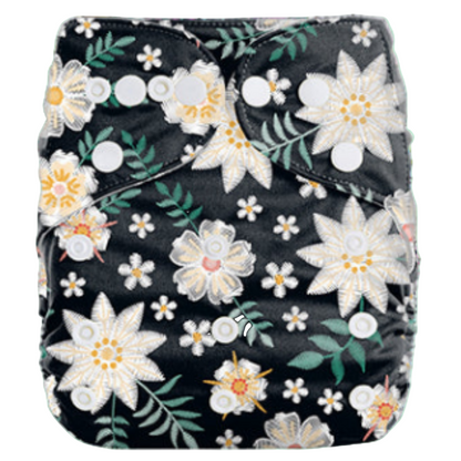 Reusable Cloth Nappies - One Size Fits 3-17kg, Eco-Friendly