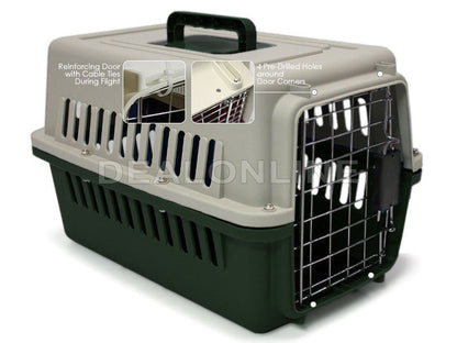 66cm Dog Cage Cat Cage Pet Travel Cage/Carrier dealonline.co.nz