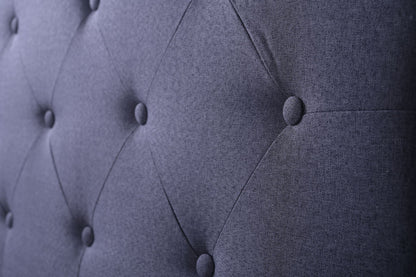 Fenland Headboard Grey King Single sue-e furniture