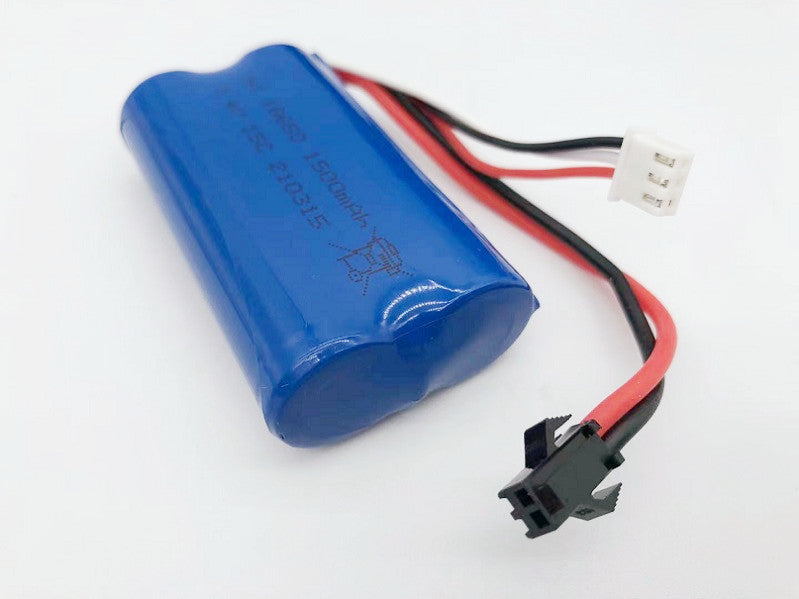 7.4V 1500mAh Black Li-Po Rechargeable Battery for Drone dealonline.co.nz