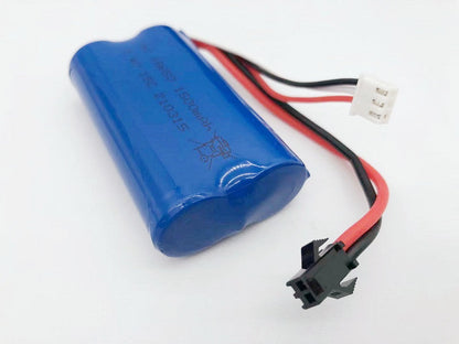 7.4V 1500mAh Black Li-Po Rechargeable Battery for Drone dealonline.co.nz