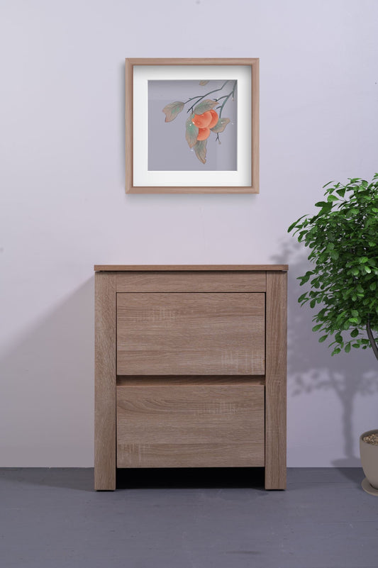 'Byron' Light Oak Bedside Table sue-e furniture