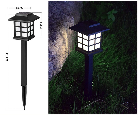 2 X Solar LED Pathway Light dealonline.co.nz