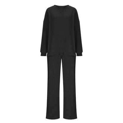 Casual Two-Piece Set with T-Shirt and Pants