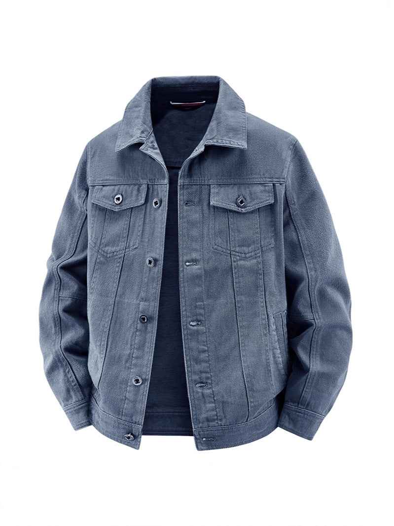 Casual Denim Jacket Relaxed Fit