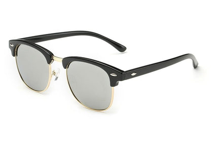 SILVER Mirror Lens HD Polarized Lens Sunglasses Anti-Blue Ray Hydrophobic dealonline.co.nz