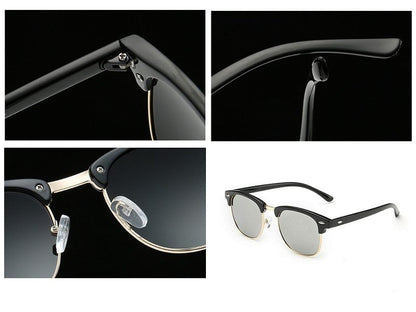 SILVER Mirror Lens HD Polarized Lens Sunglasses Anti-Blue Ray Hydrophobic dealonline.co.nz