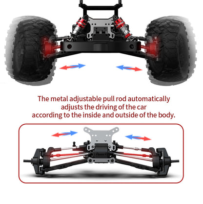 46+ kmh 4WD Electric High Speed RC Truggy Off-Road 1:10 Vehicle Models dealonline.co.nz