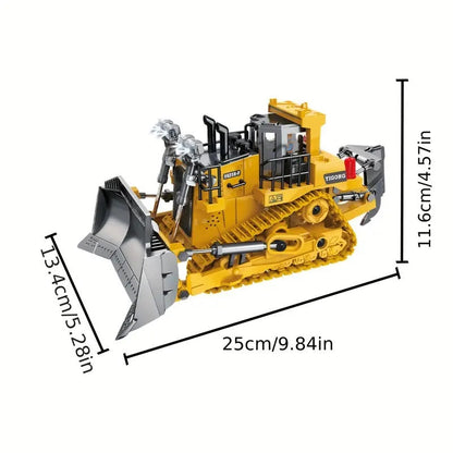 Remote Control Engineering Vehicles Series - 1:24 Bulldozer  9 Channels 2.4G dealonline.co.nz