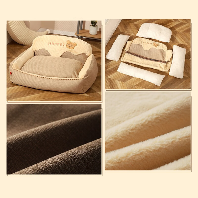 120cm Dog Couch Thick & Warm Dog Bed Super Large dealonline.co.nz