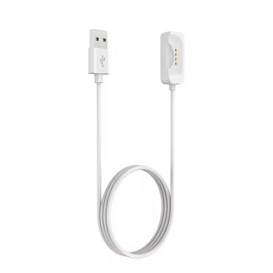 USB-A Charger for OPPO Watch (Watch X, X2, 4 Pro, 3/3 Pro, 2, SE) (White) 1m