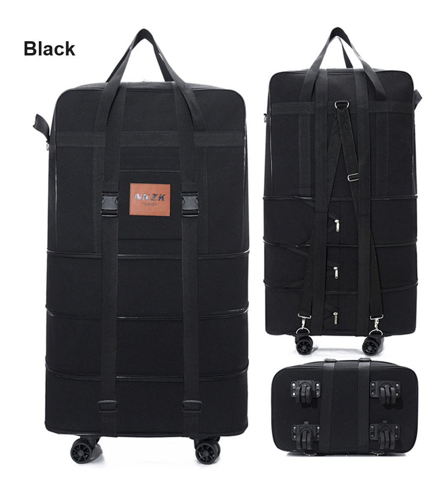 158L Expandable Luggage Bag – Foldable Rolling Travel Bag ECOTREK