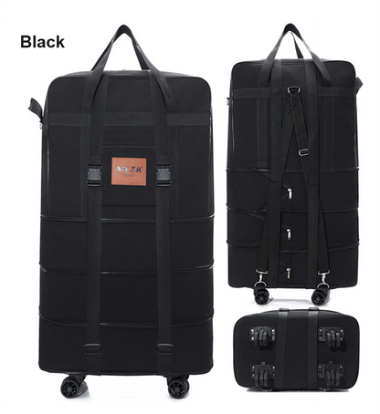 158L Expandable Luggage Bag – Foldable Rolling Travel Bag ECOTREK