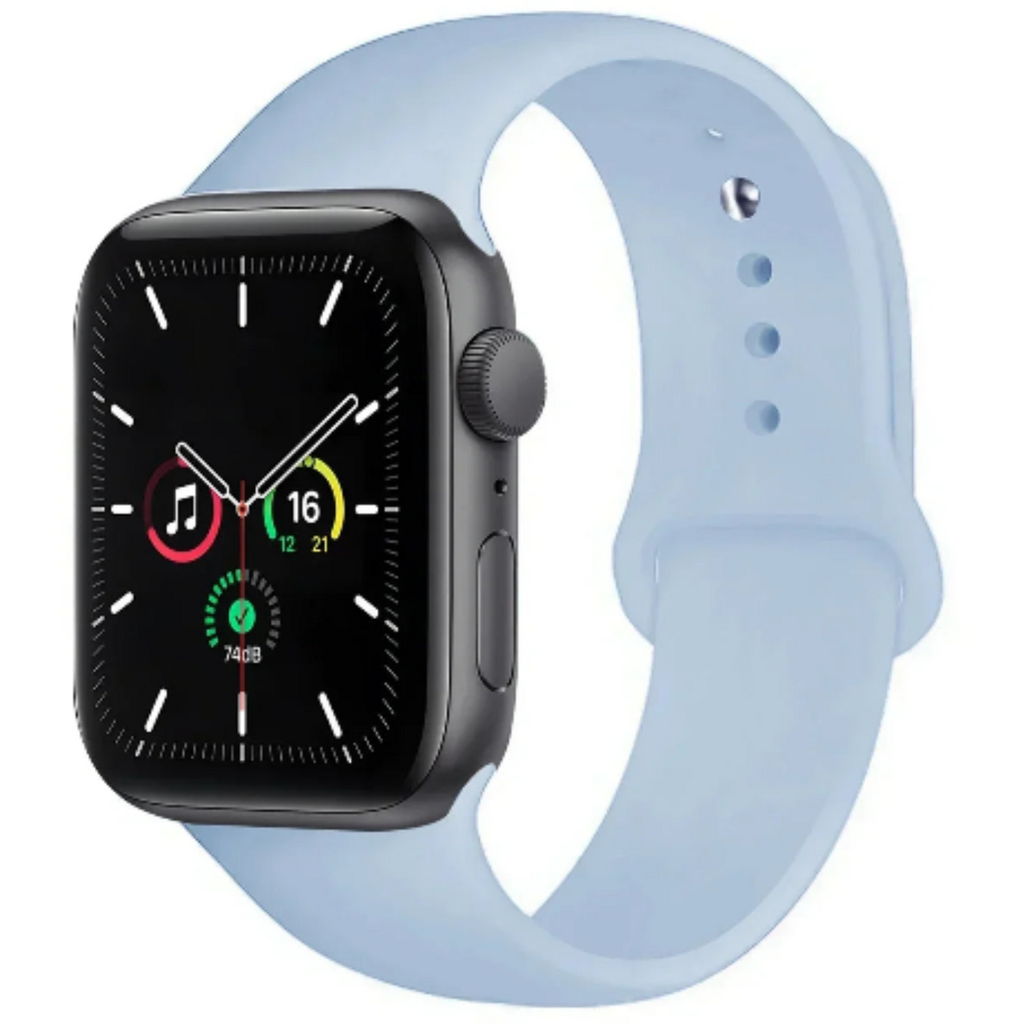 Silicone Strap for Apple Watch Series (42mm - 49mm) Habicare