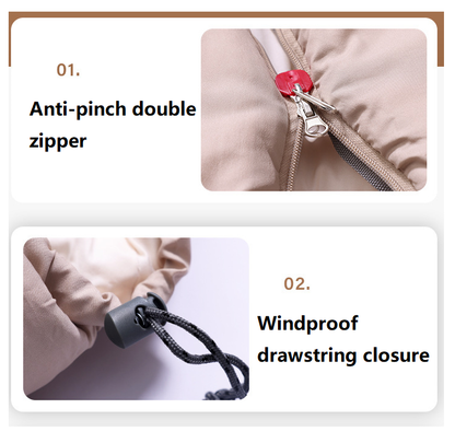 Cotton Sleeping Bag-Four Season Use ECOTREK