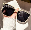 ECOTREK Women’s Oversized Sunglasses – UV400 Retro Square Fashion Shades