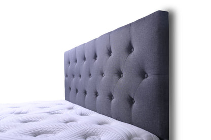 Fenland Headboard Grey Super King sue-e furniture