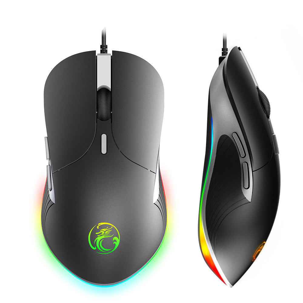 IMICE X6 Wired RGB Gaming Mouse — 6-Button Precision Control | PC Gaming