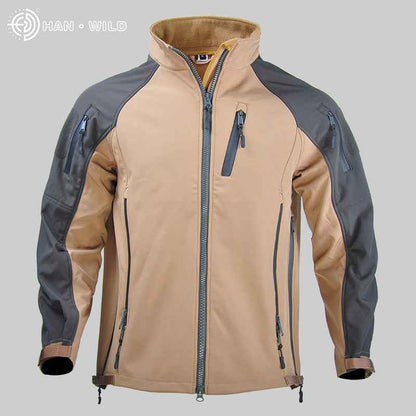 Men's Waterproof Tactical Softshell Jacket for Fall/Winter