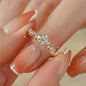 Adjustable Zirconia Wedding Ring