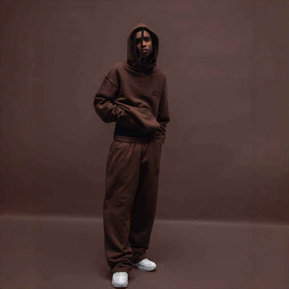 Casual Straight-Leg Sweatpants