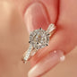 Adjustable Zirconia Wedding Ring
