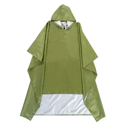 3 in 1 Rain Poncho / Waterproof Tent / Picnic Mat Habicare