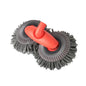 3-Section Telescopic Car Wash Mop with Double Brush Head Habicare