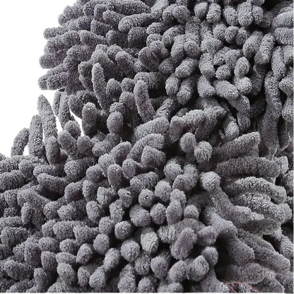 3-Section Telescopic Car Wash Mop with Double Brush Head Habicare